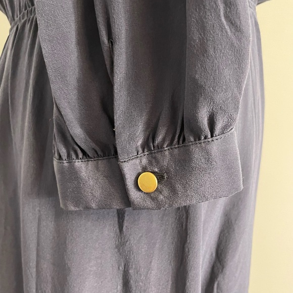 New S.Y.L.K. dark blue navy Midi dress size L - Picture 10 of 11